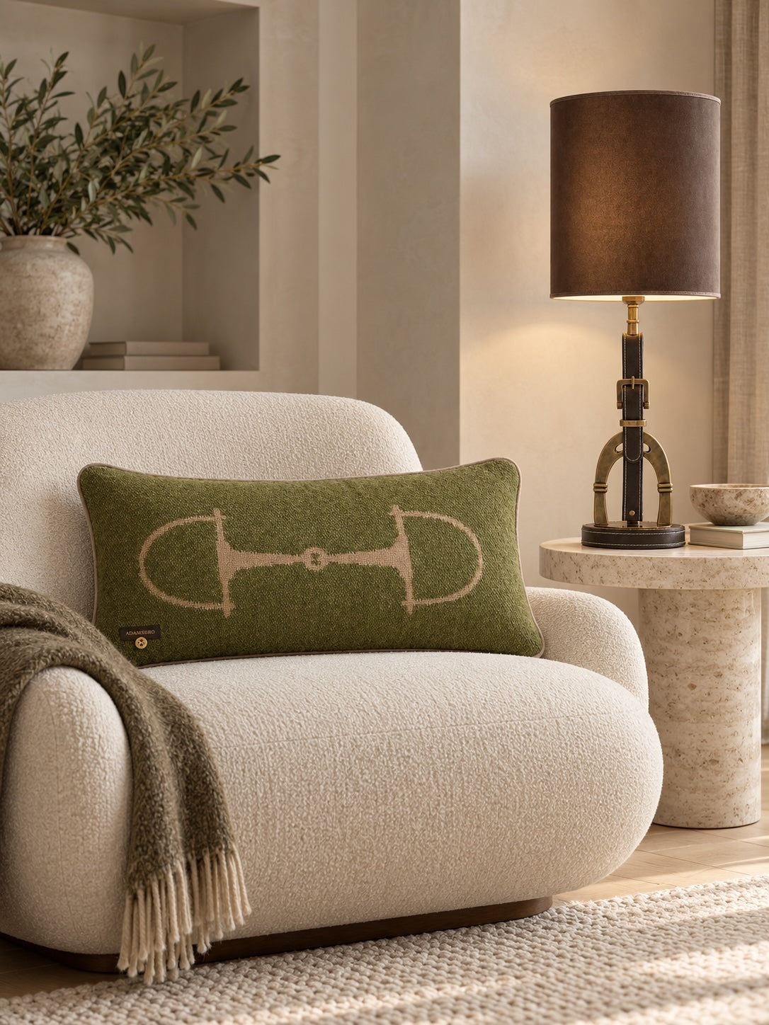 Luxury Classic cushion New Zealand wool