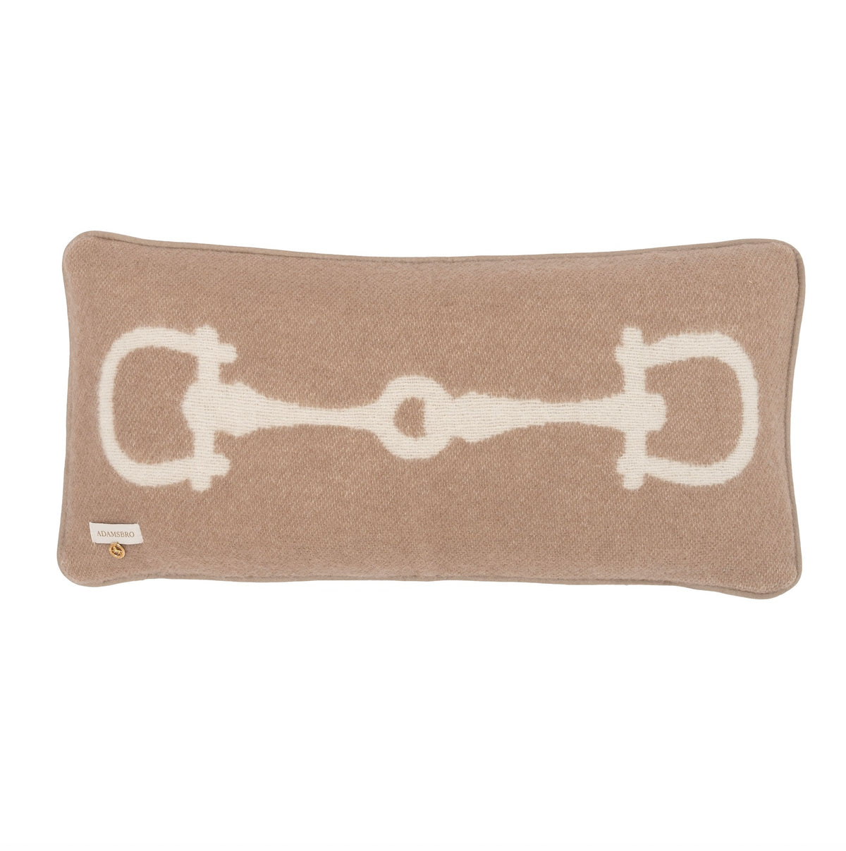 Retro Equestrian New Zealand Lambs Wool Cushion