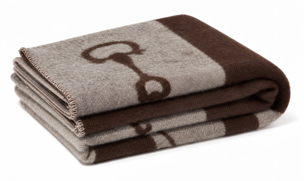 Throw Classic New Zeeland lambswool Chocolate