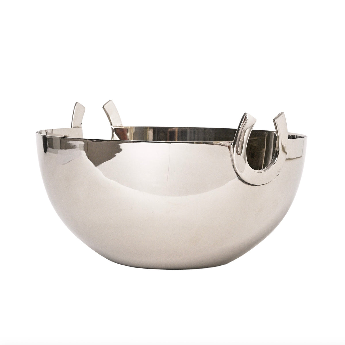 Horse Shoe Serving Bowl Silver