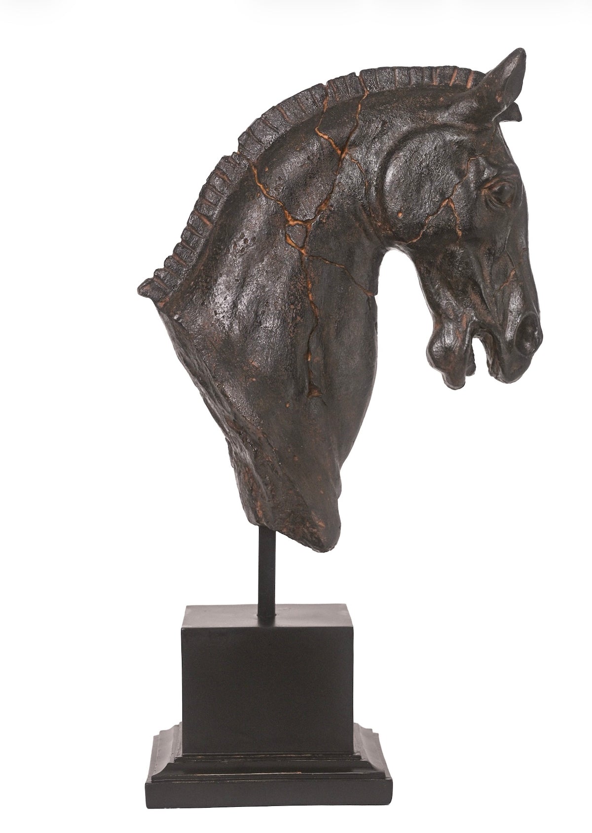 Horse Decor Antique Black