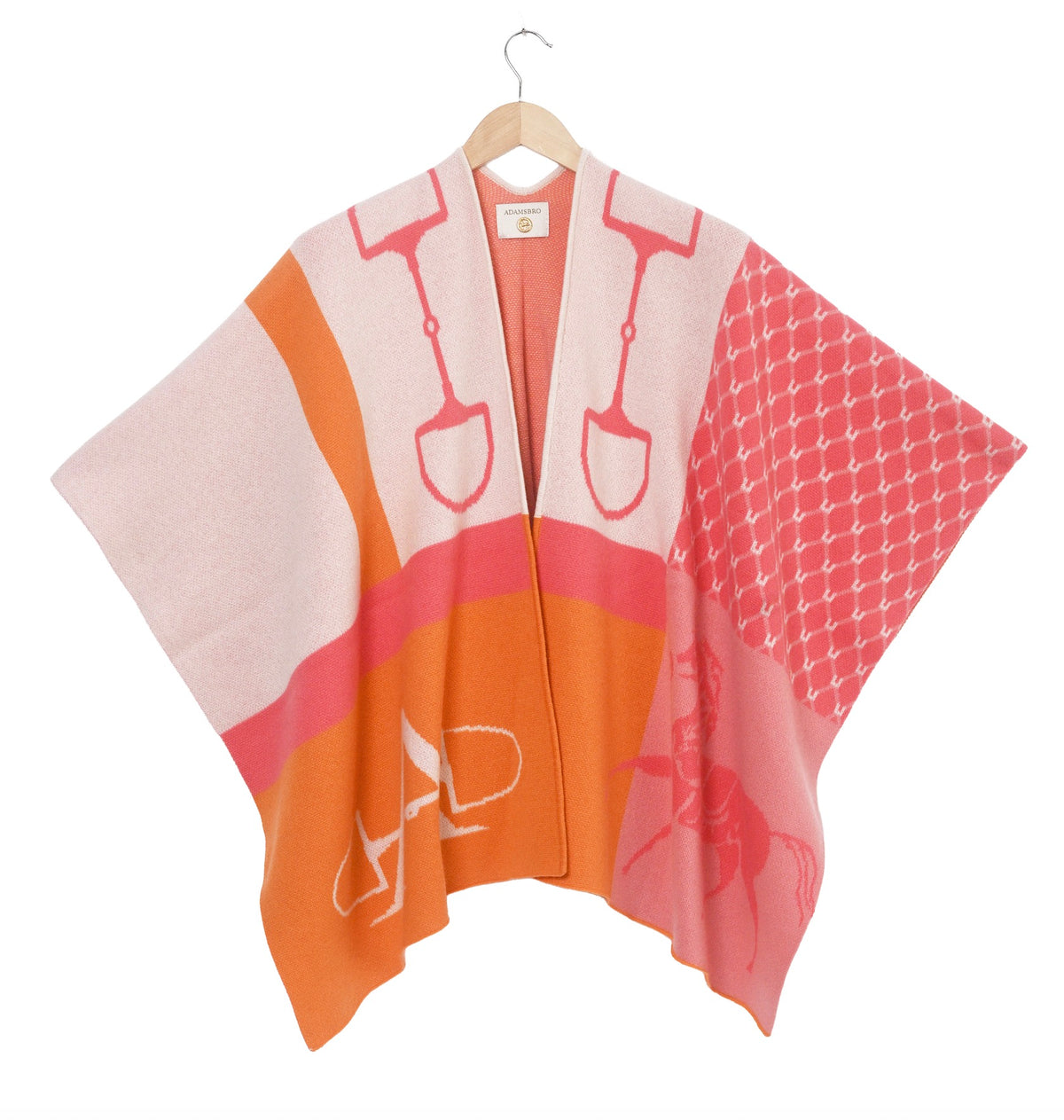 ADAMSBRO CASHMERE PONCHO CERICE