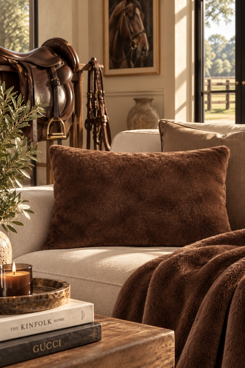 Faux fur Cushion