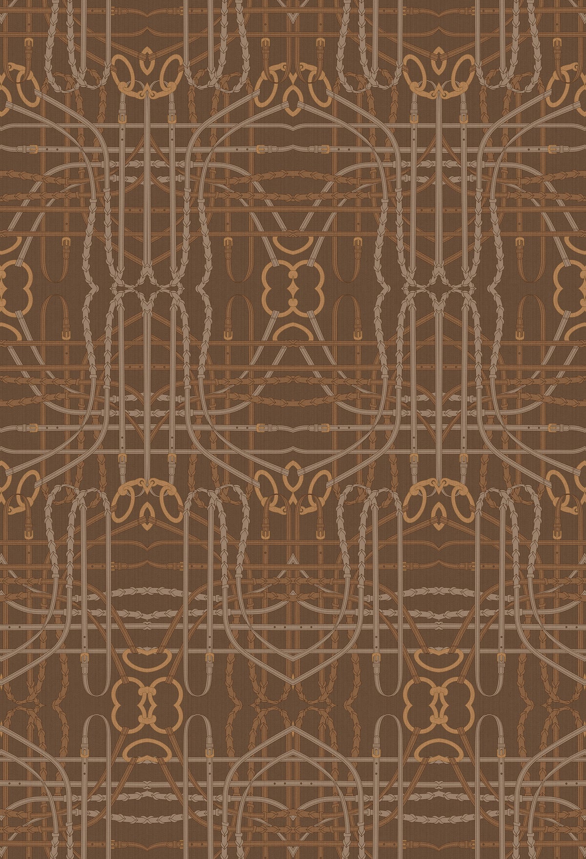 17-09-024-45/P wallpaper sample Bridle Brown