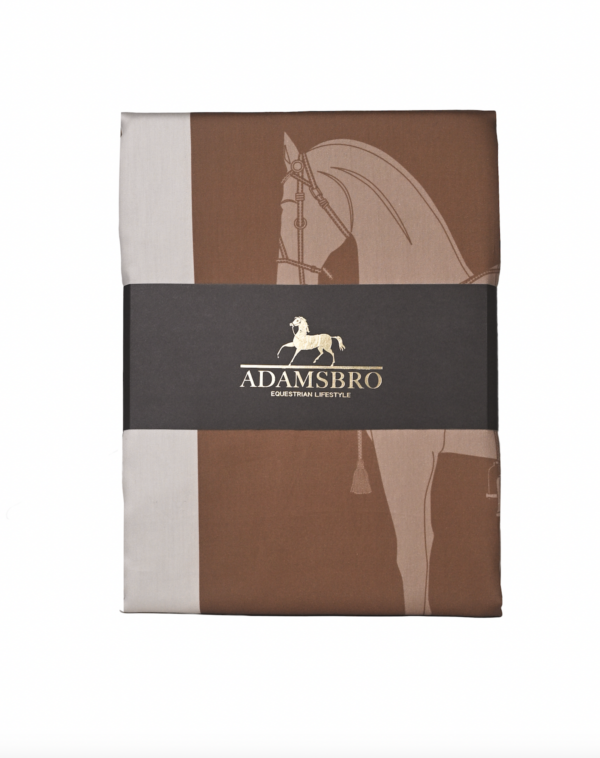 Horse Check Duvet Cover King Size 240x220