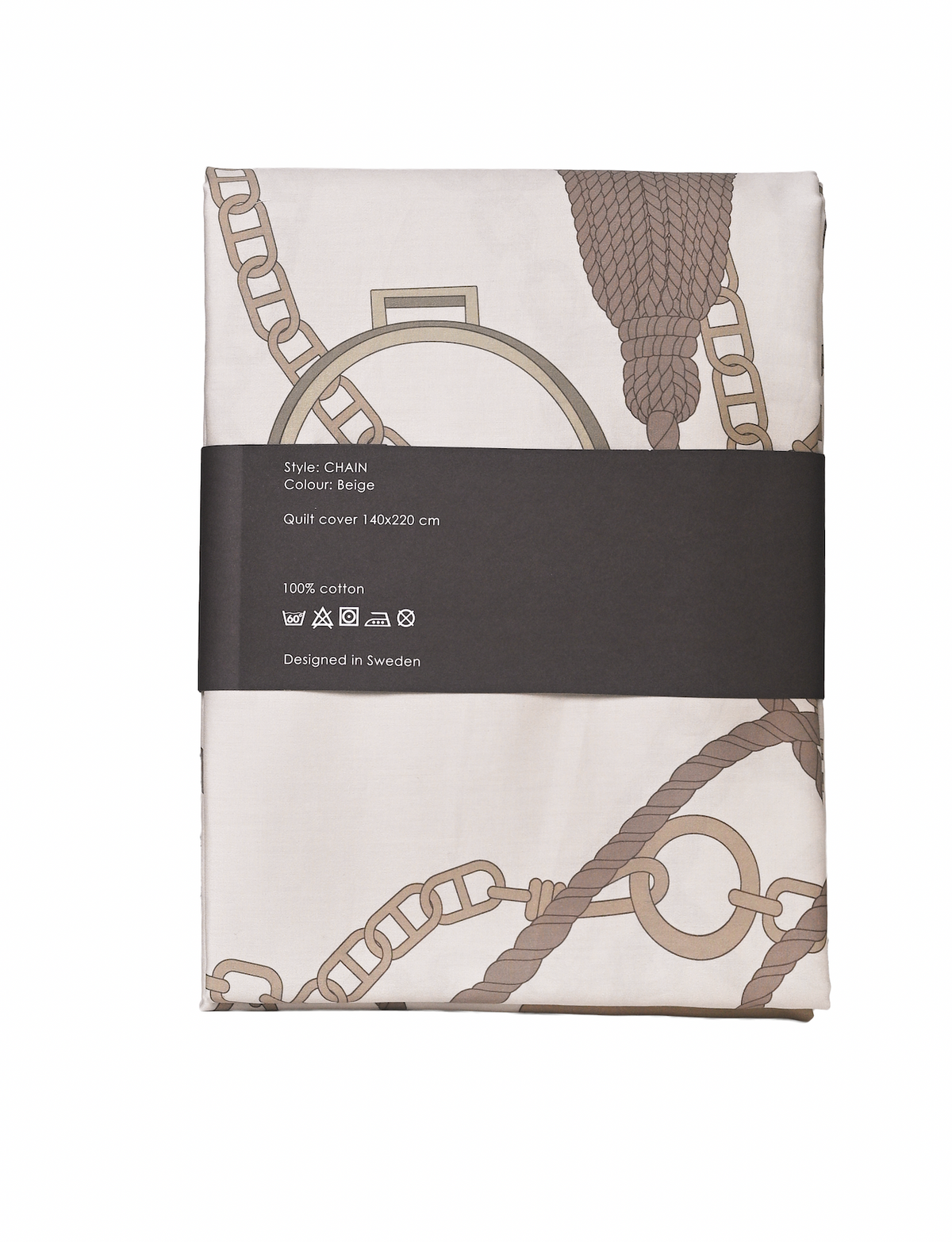 Chain Duvet Cover King Size 240X220