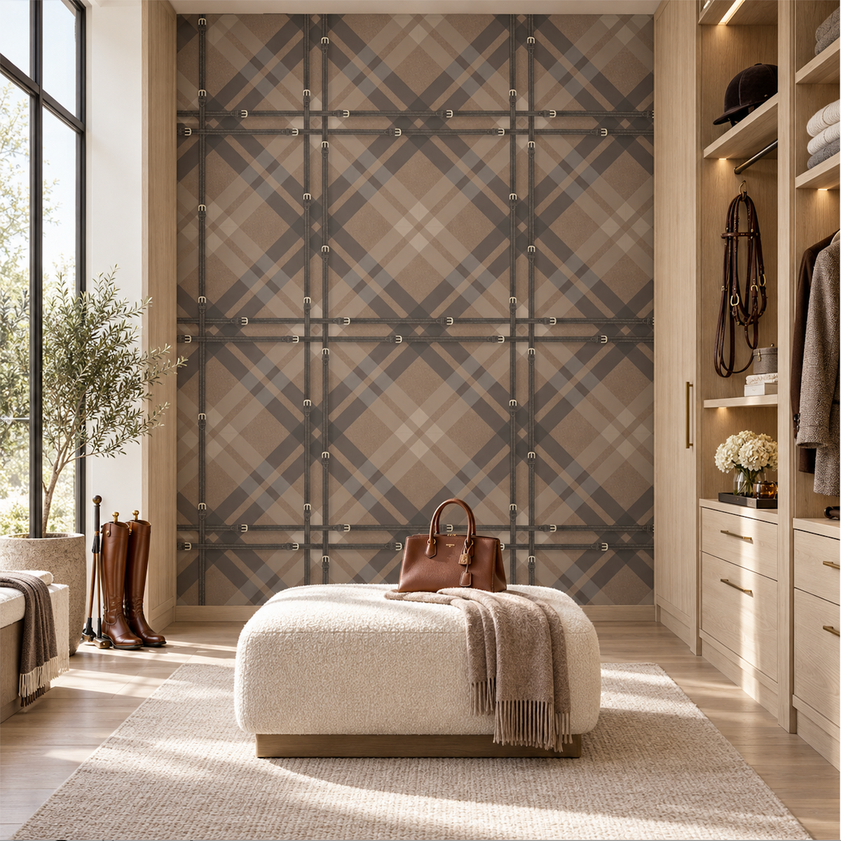 17-09-034-06 Wallpaper Tartan Portabella