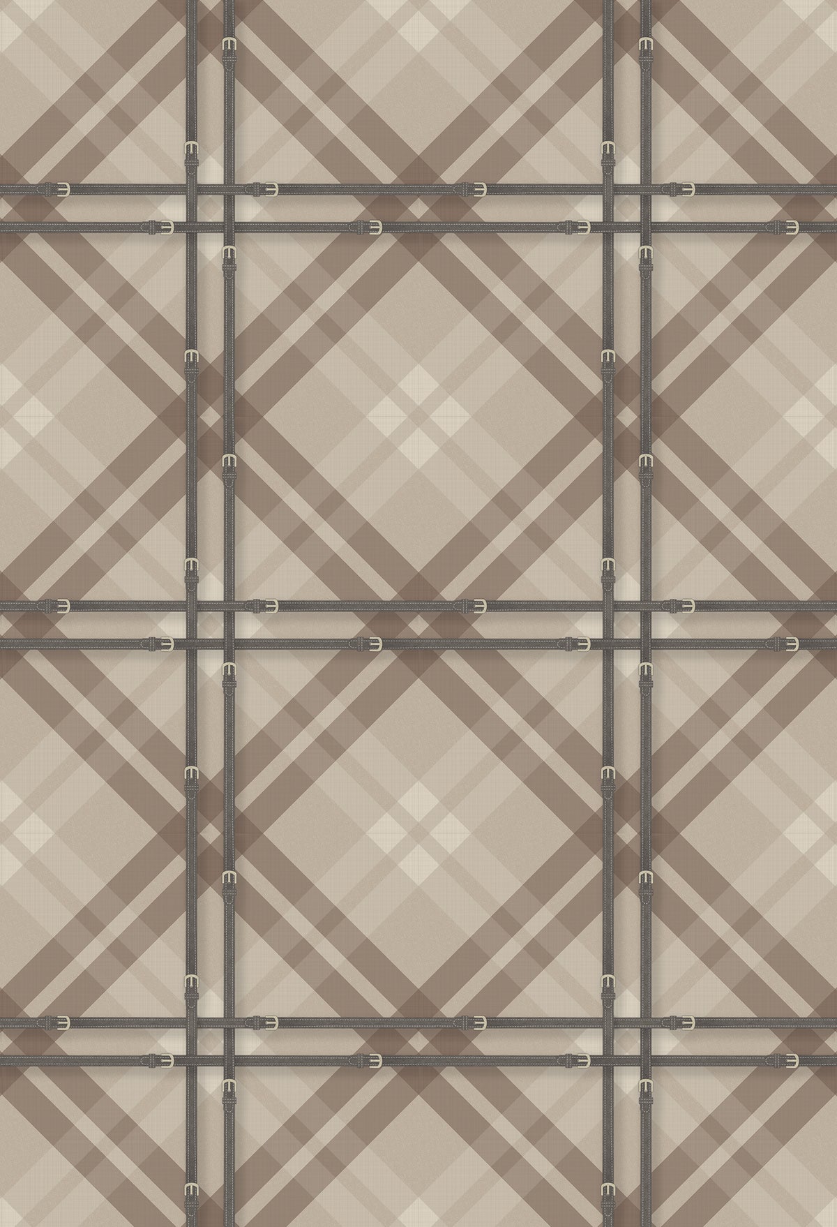 17-09-034-04 Wallpaper Tartan Doeskin