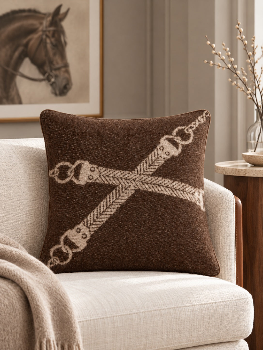 Luxury Classic Cushion New Zealand Lambswool