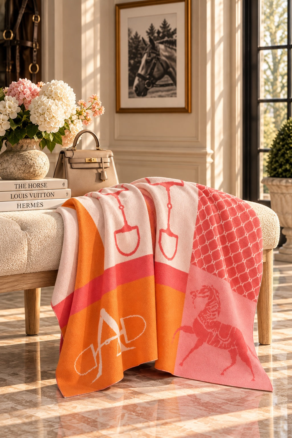 Poncho Classic 100% cashmere