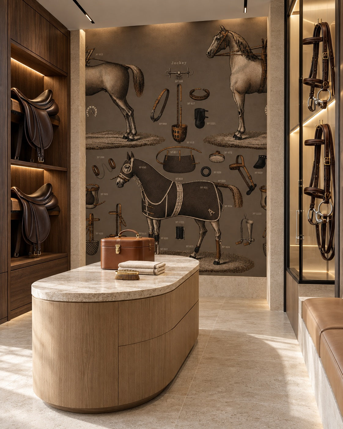 17-09-030-04 Wallpaper Jockey Vintage Taupe