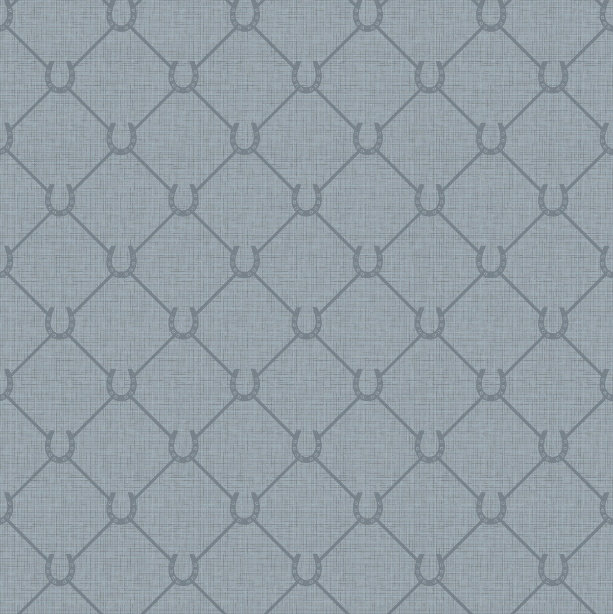 17-09-022-75 WALLPAPER NEW HORSE SHOE Light Blue