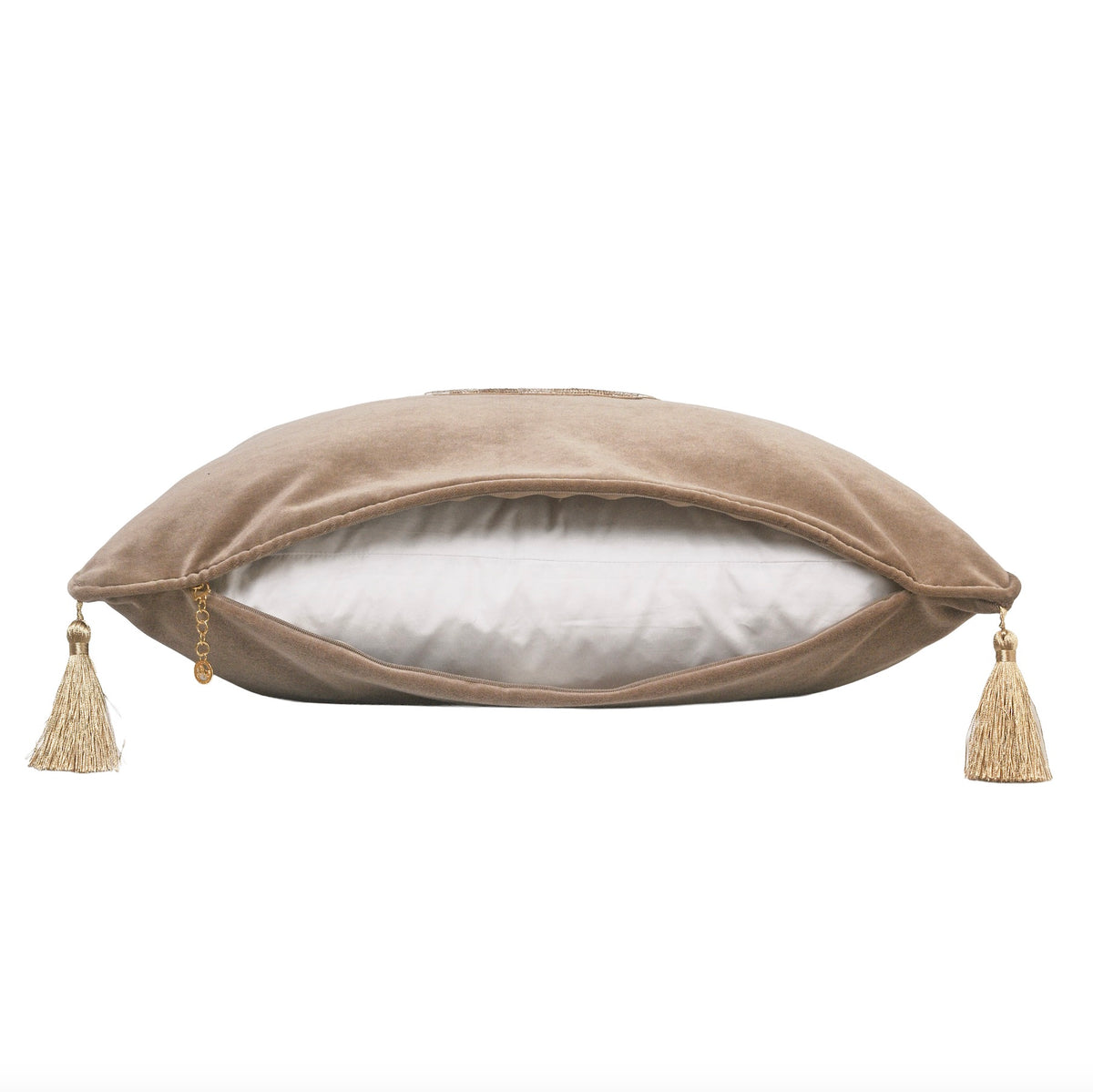 Luxury velvet badge  with tassel
