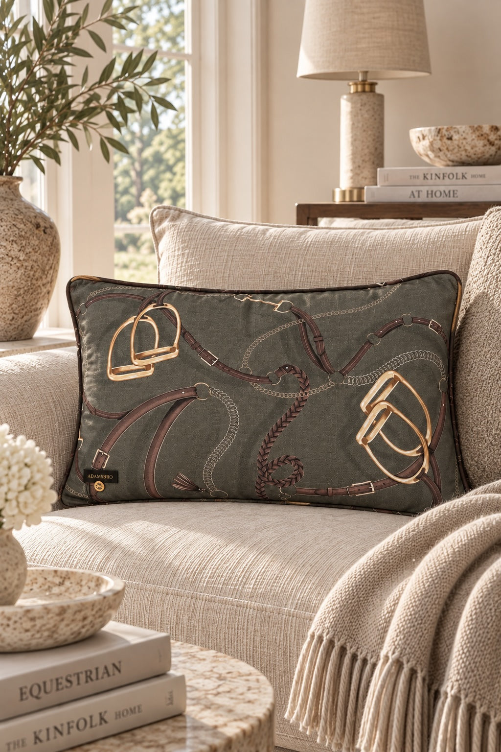 Tressage Olive 60x40