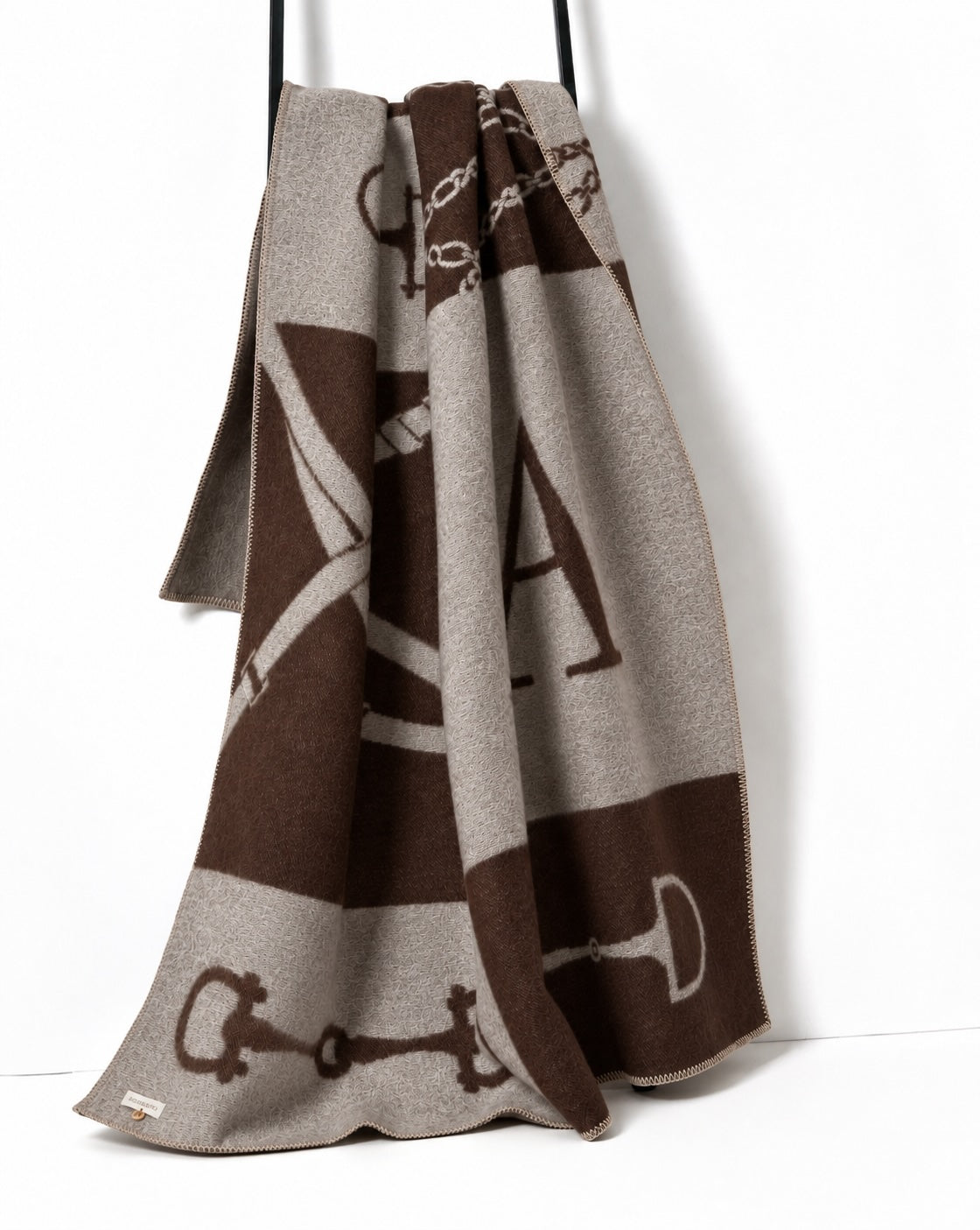 Throw Classic New Zeeland lambswool Chocolate