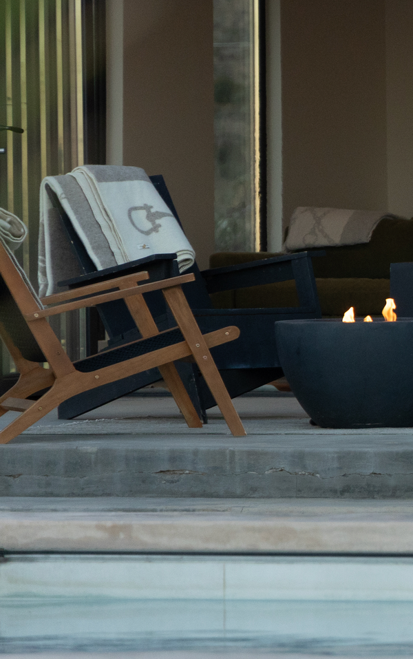 Classic Bit Throw – 100% New Zealand Lambswool melange beige