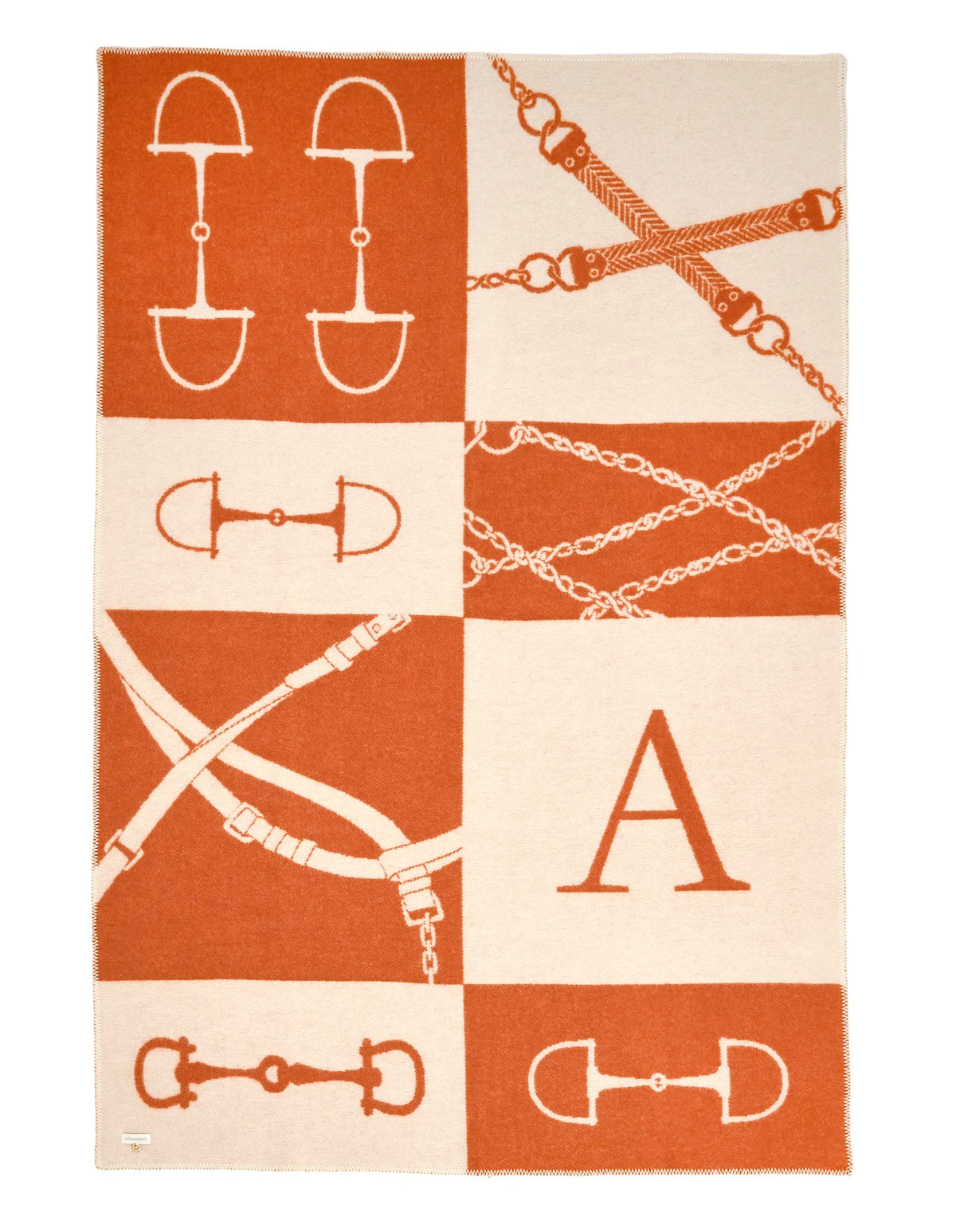 THROW CLASSIC BIT RUST ORANGE – Adamsbro International