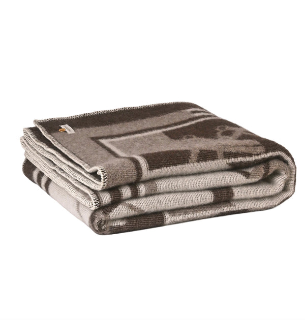 Multi Horses Throw – 100% New Zealand Lambswool