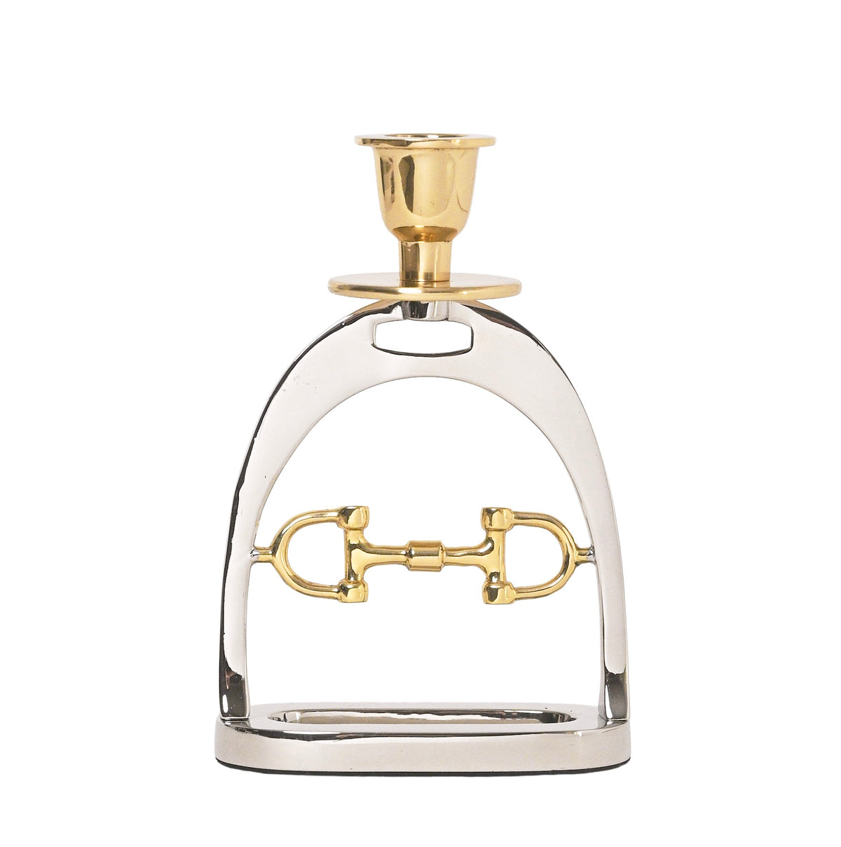 Snaffle Bit Candle Holder