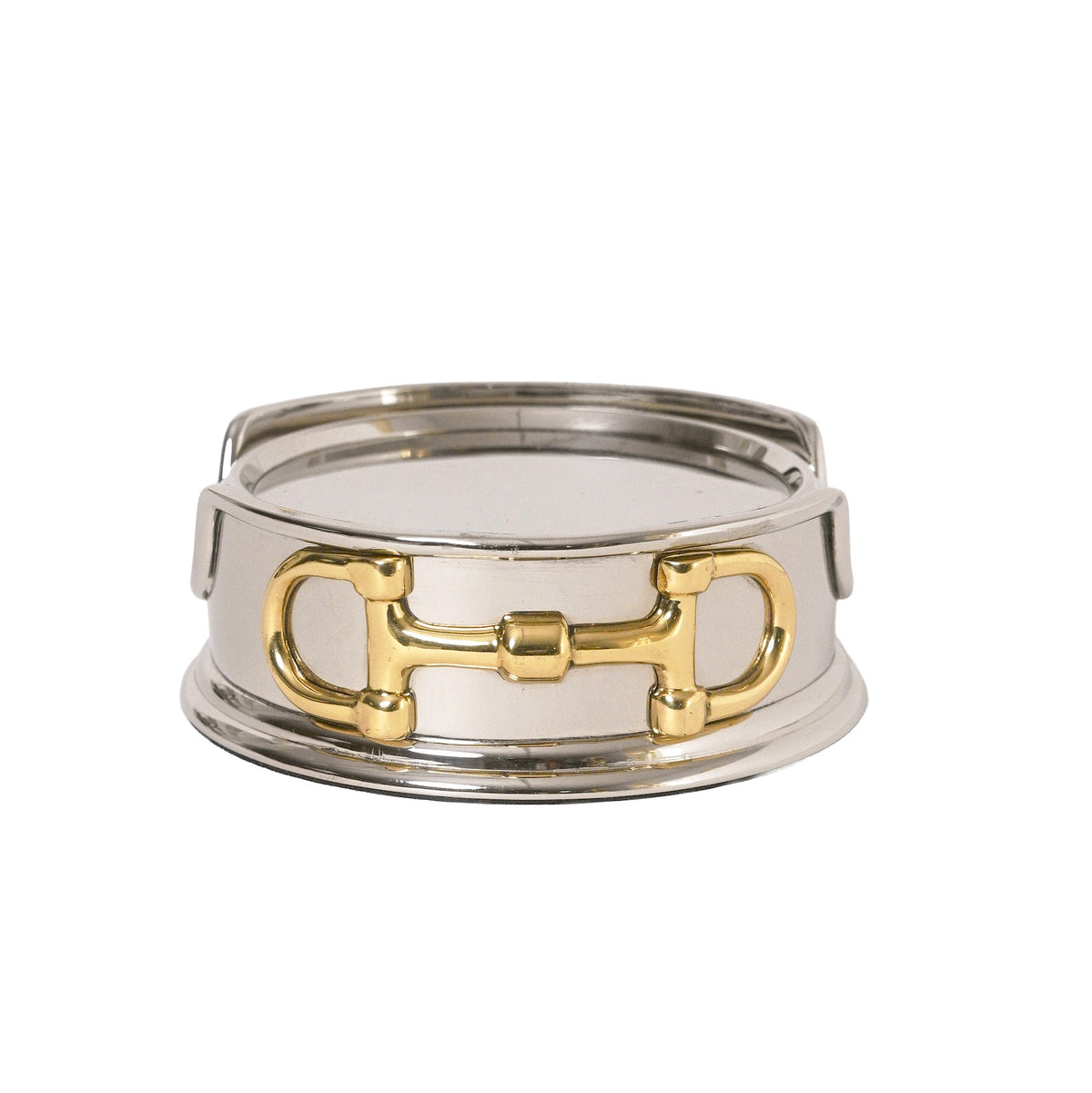 Snaffle Bit Coasters silver & Gold – Set of 4