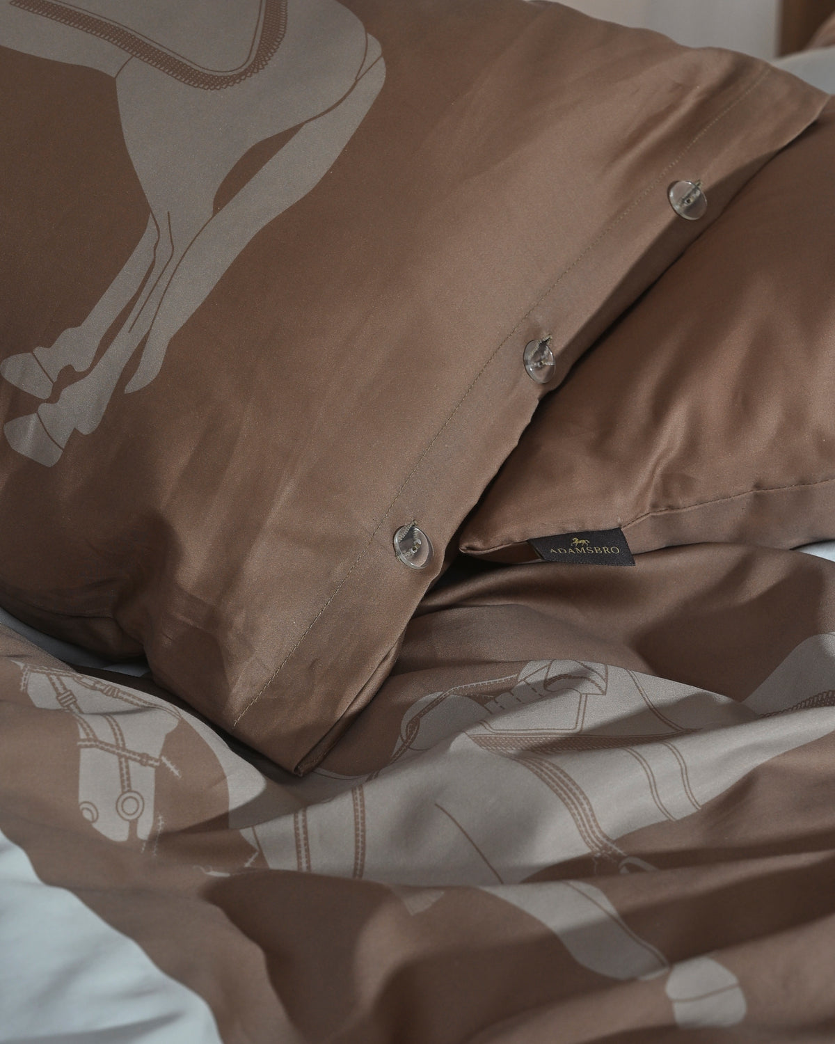 Exclusive Cotton Sateen Pillowcase 80 x 80 cm