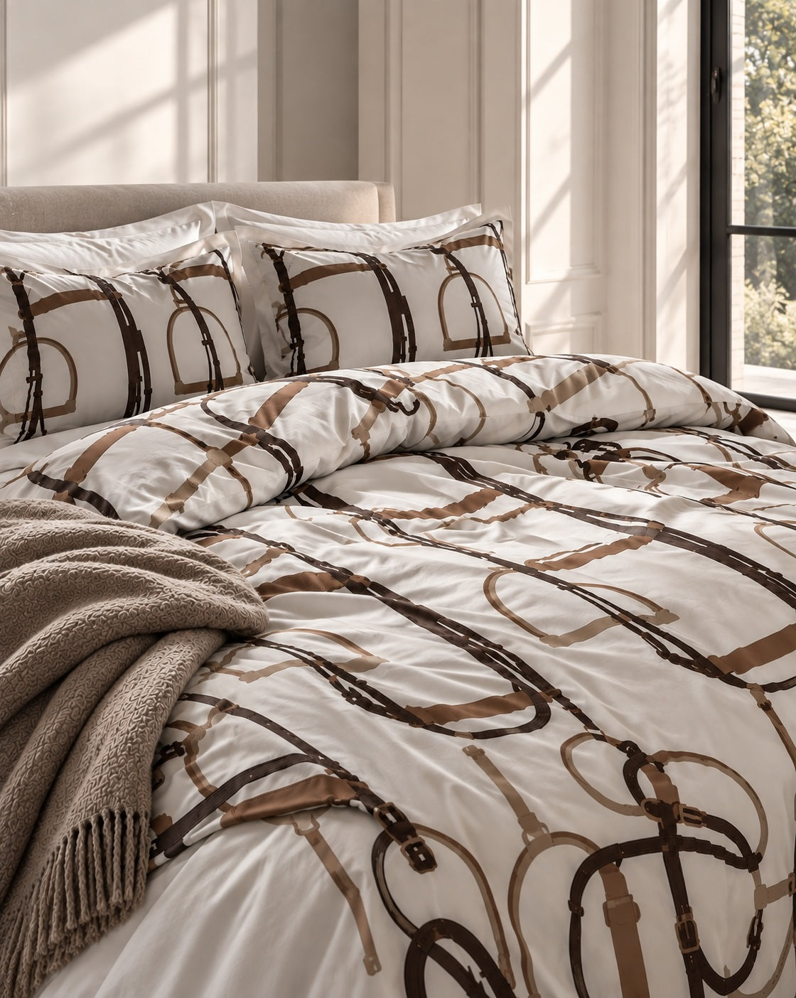 Exclusive Cotton Sateen Duvet Cover  140 x 200