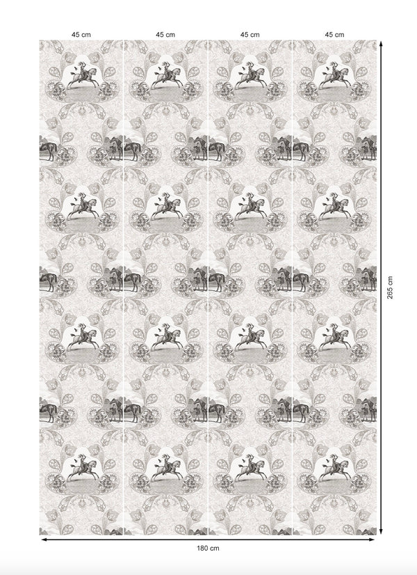 17-09-025-42 Wallpaper Paisley Greige