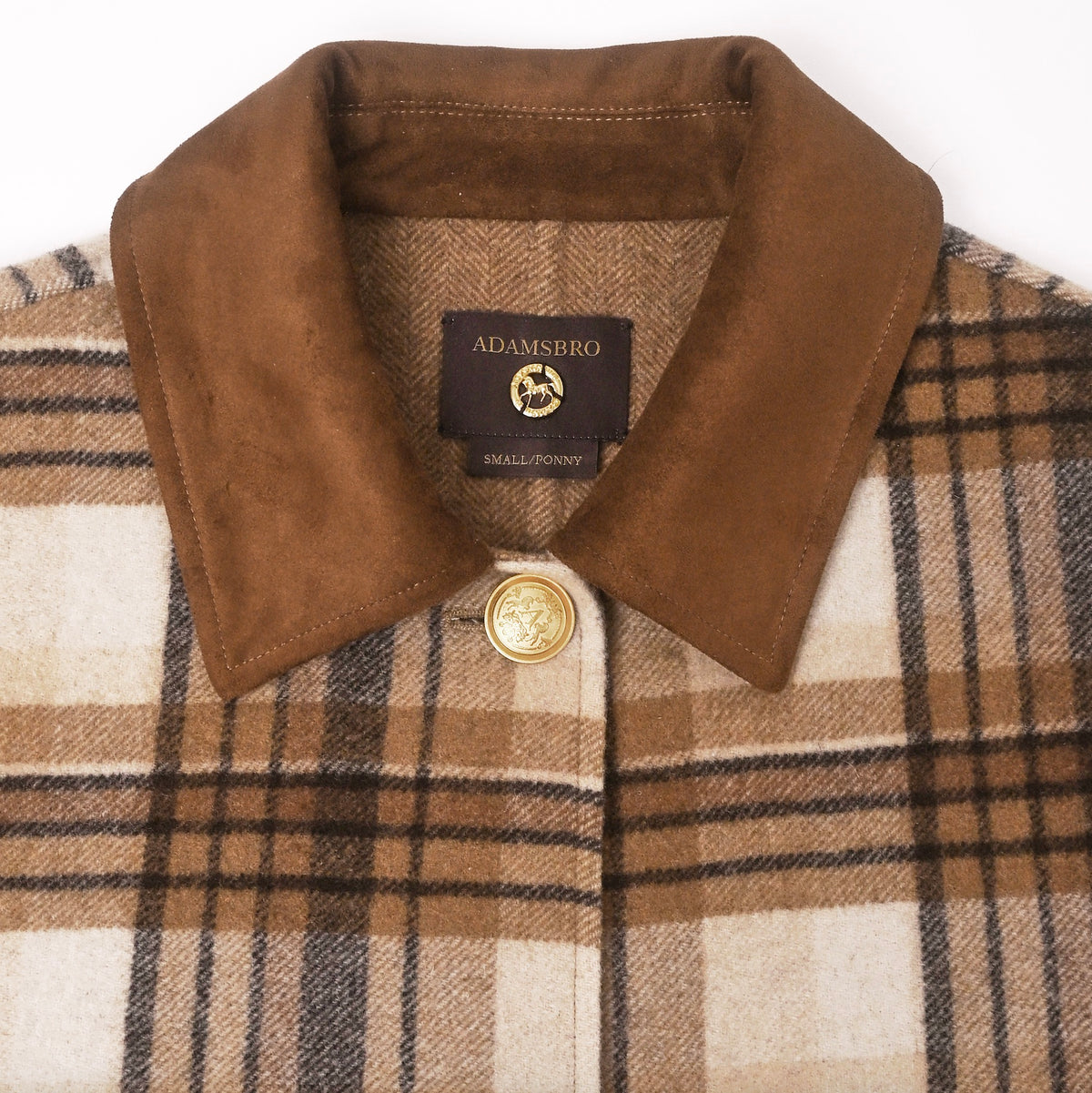 Exclusive Checked Wool Jacket