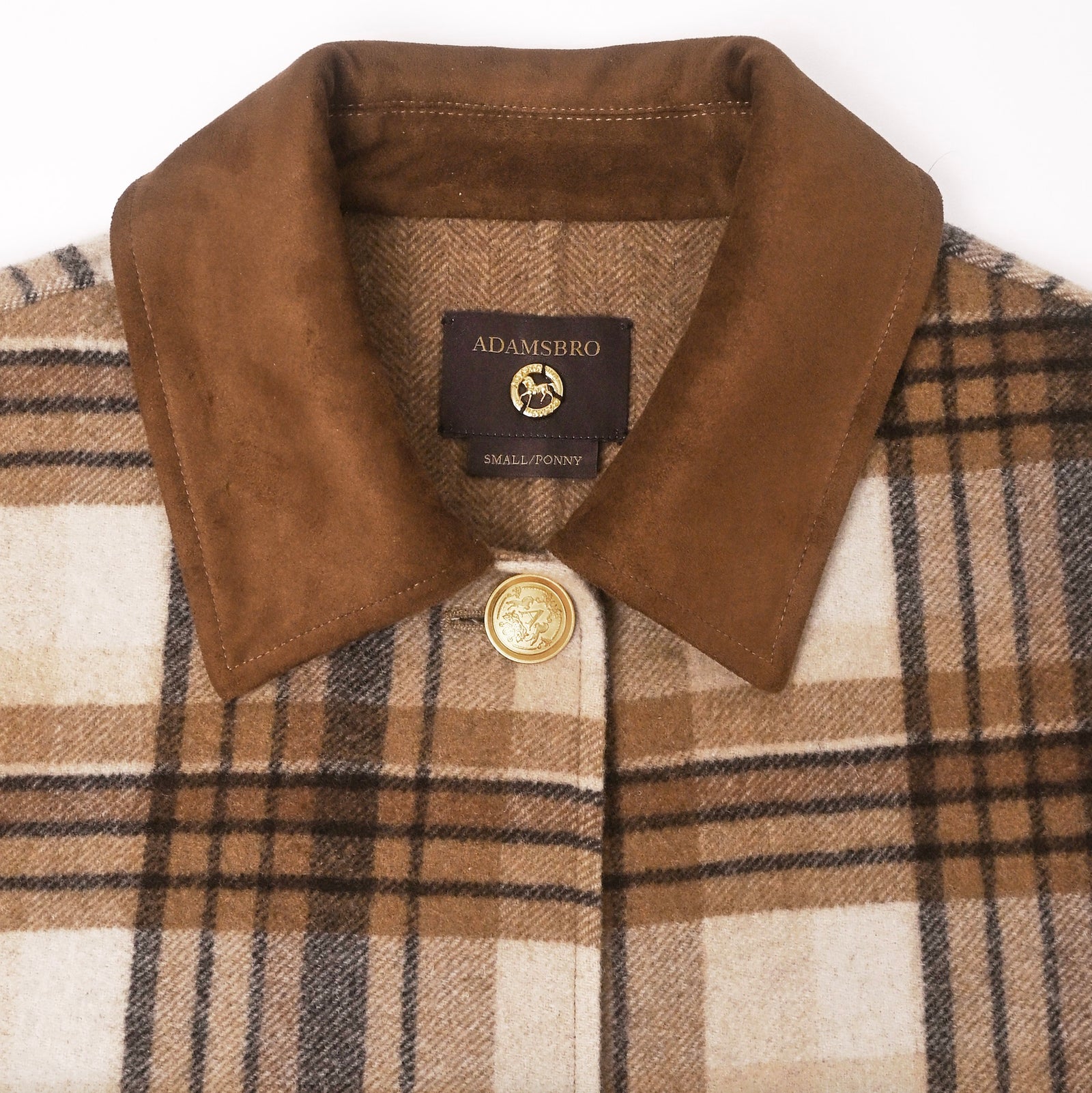Exclusive Checked Wool Jacket – Adamsbro International