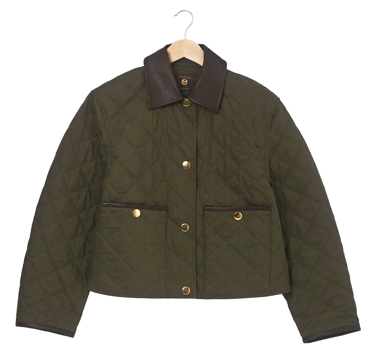 Exclusive Quilted Barn Jacket – Olive