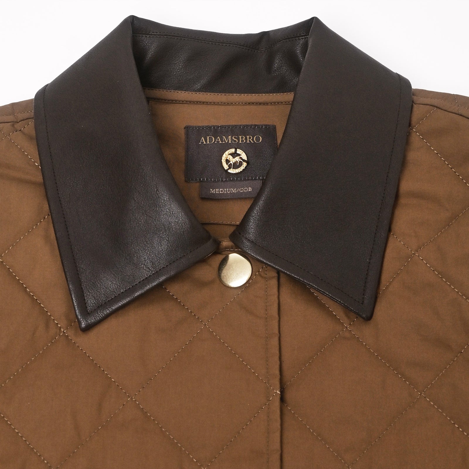 Couvre-chef Conducteur De Golf En Cuir Premium Mackenzie - Style Barillet Marron / Noir / Crème - Occasion En Très Bon état