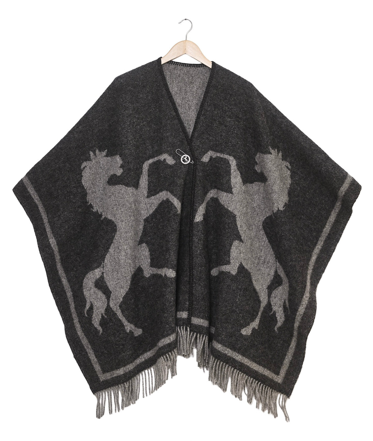 Poncho 100% New Zeeland lambswool