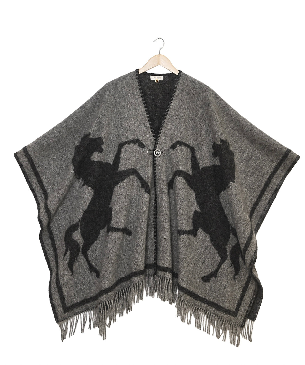 Poncho 100% New Zeeland lambswool