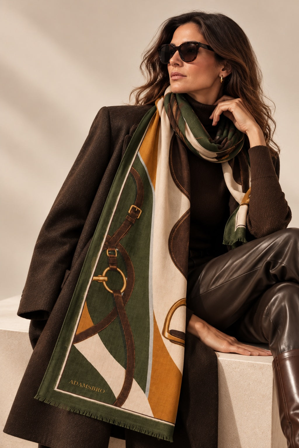 CASHMERE SCARF STIRRUP