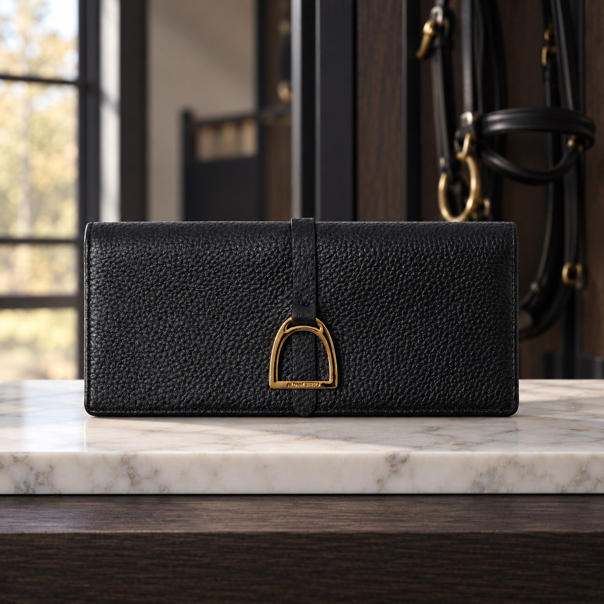 Stirrup Wallet- Genuine Leather