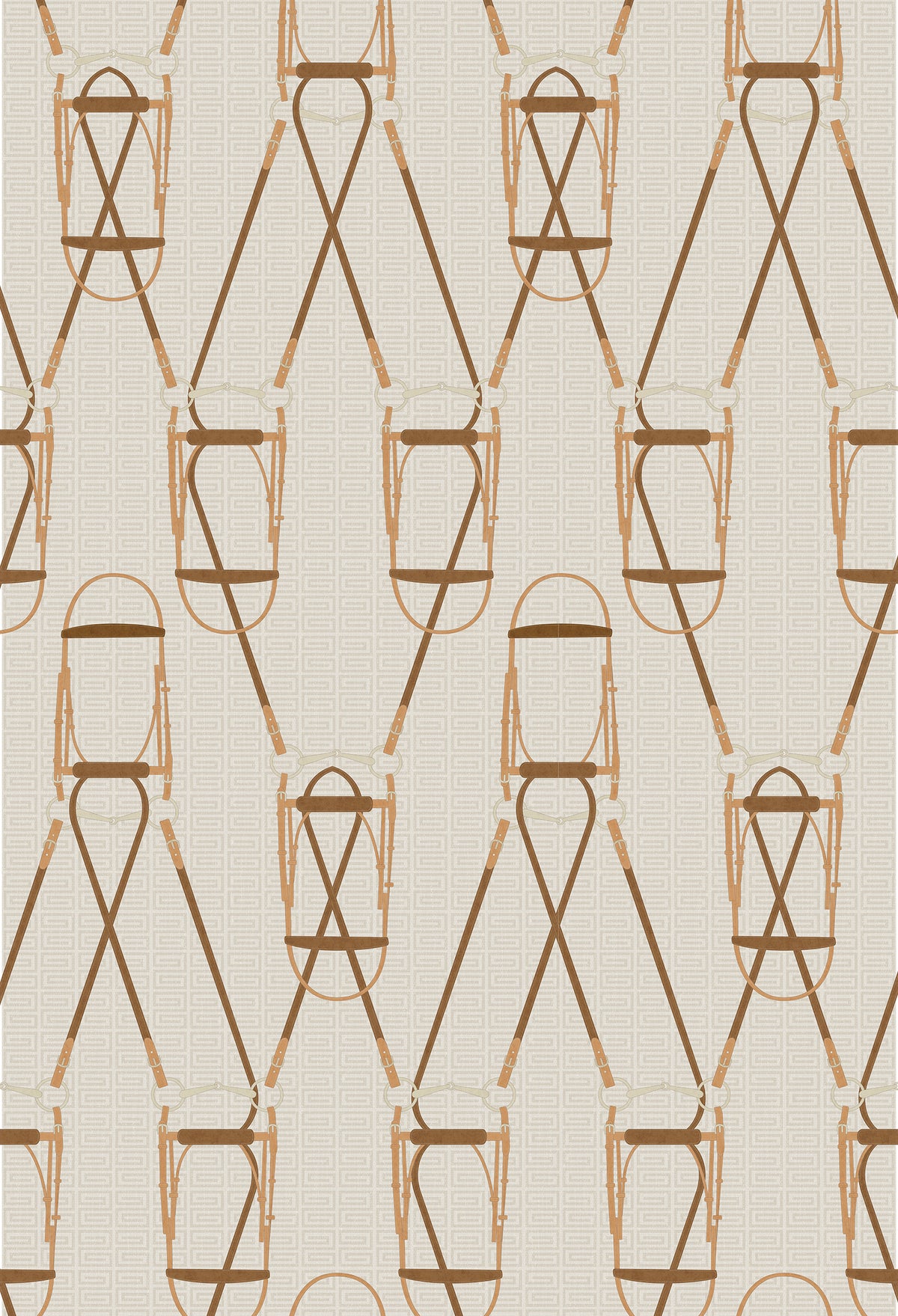 17-09-037-20 Wallpaper Bridle & Rein