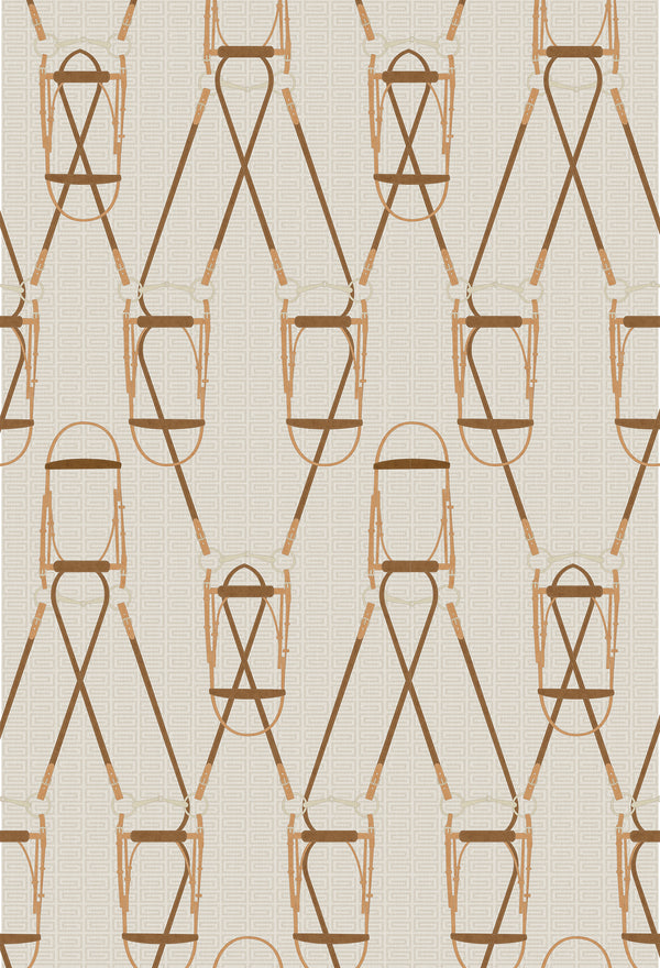 17-09-037-20 Wallpaper Bridle & Rein