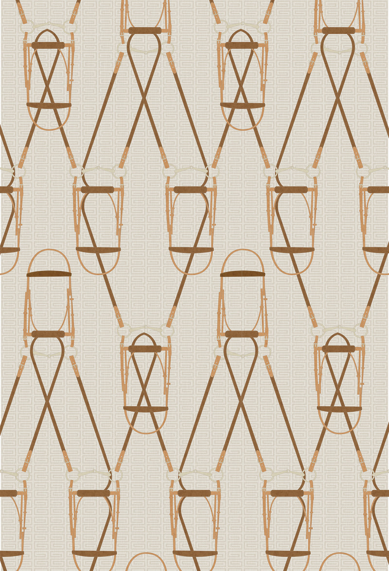 17-09-037-20 Wallpaper Bridle & Rein