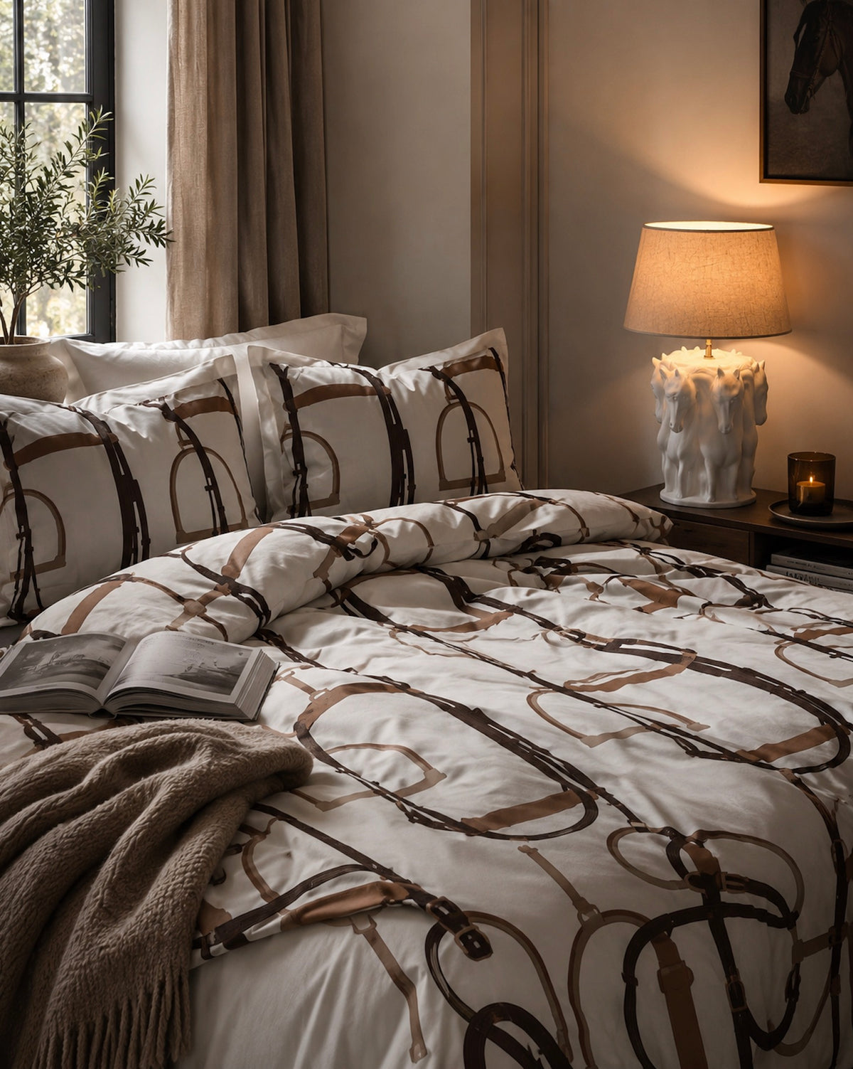 Bridle Duvet Cover King Size 240x220