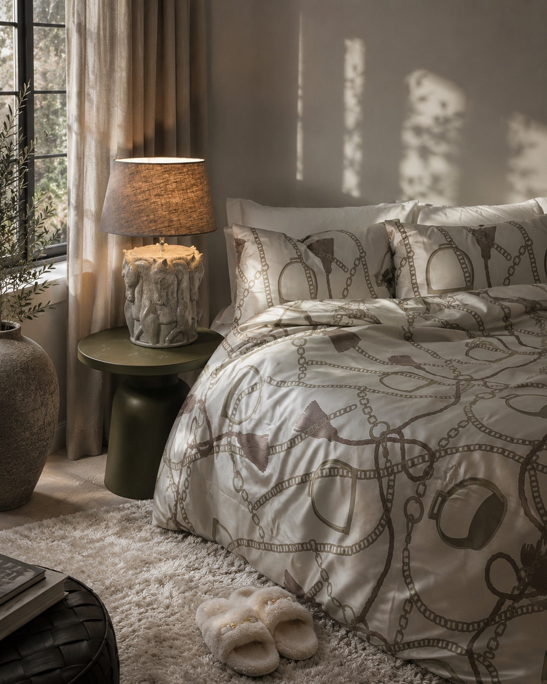 Chain Duvet Cover Single 140 x 200