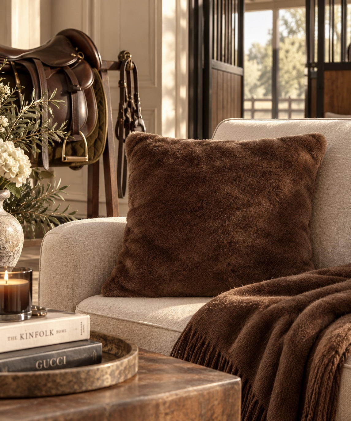 Faux fur Cushion