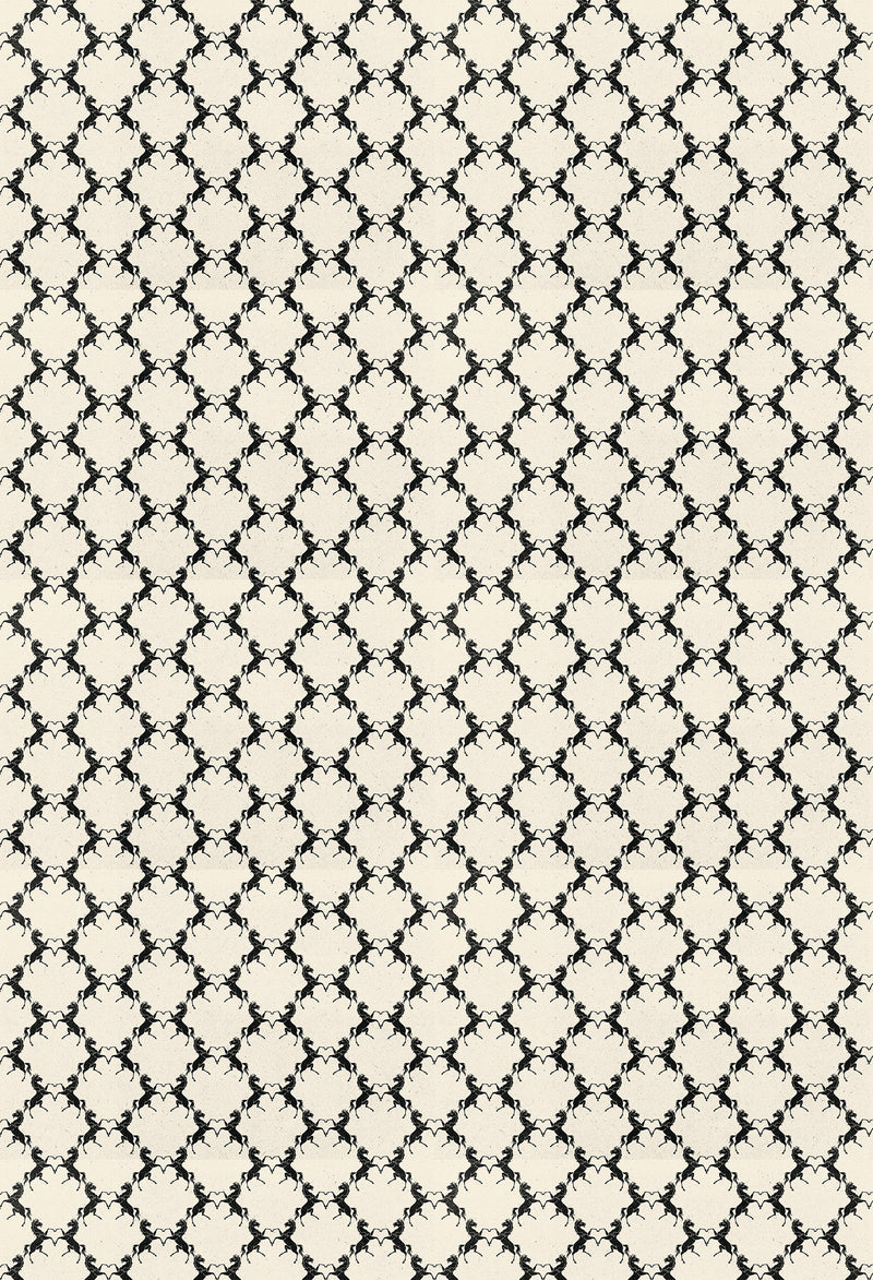 17-09-038-00 Wallpaper Jump Black & White