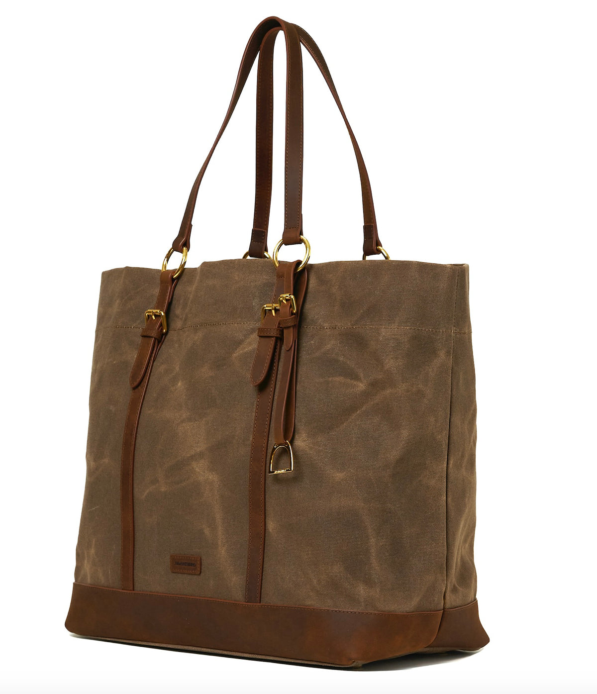 Waxed Cotton Canvas Shopper