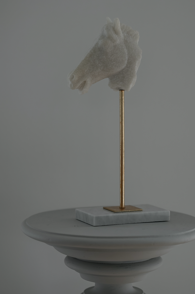Raised Marble Horse