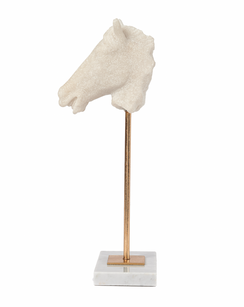 Raised Marble Horse