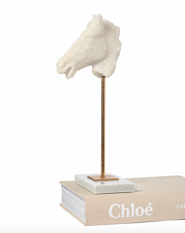 Raised Marble Horse