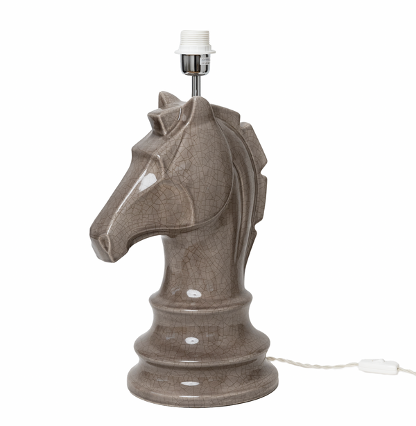 Lamp Stand Chess Horse Mud Crack