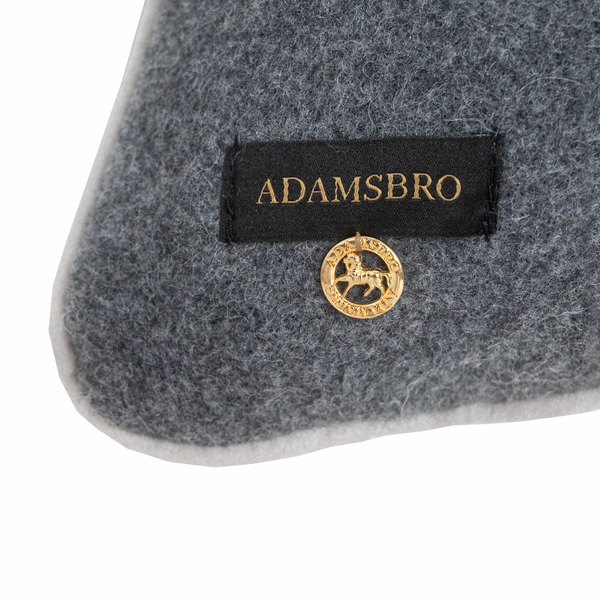 Wool Cashmere Cushion Retro Grey