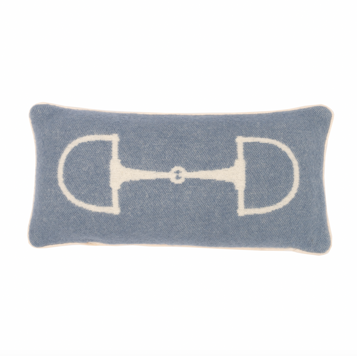RETRO CUSHION NZ WOOL DENIM BLUE