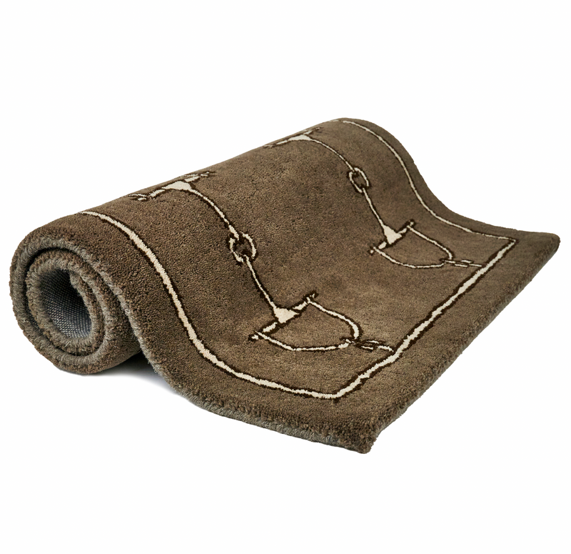 TAUPE RUG 100% wool